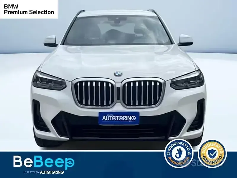 Usata BMW X3 M Sport 190 CV (139 kW) 2023 Bianco pastello SUV