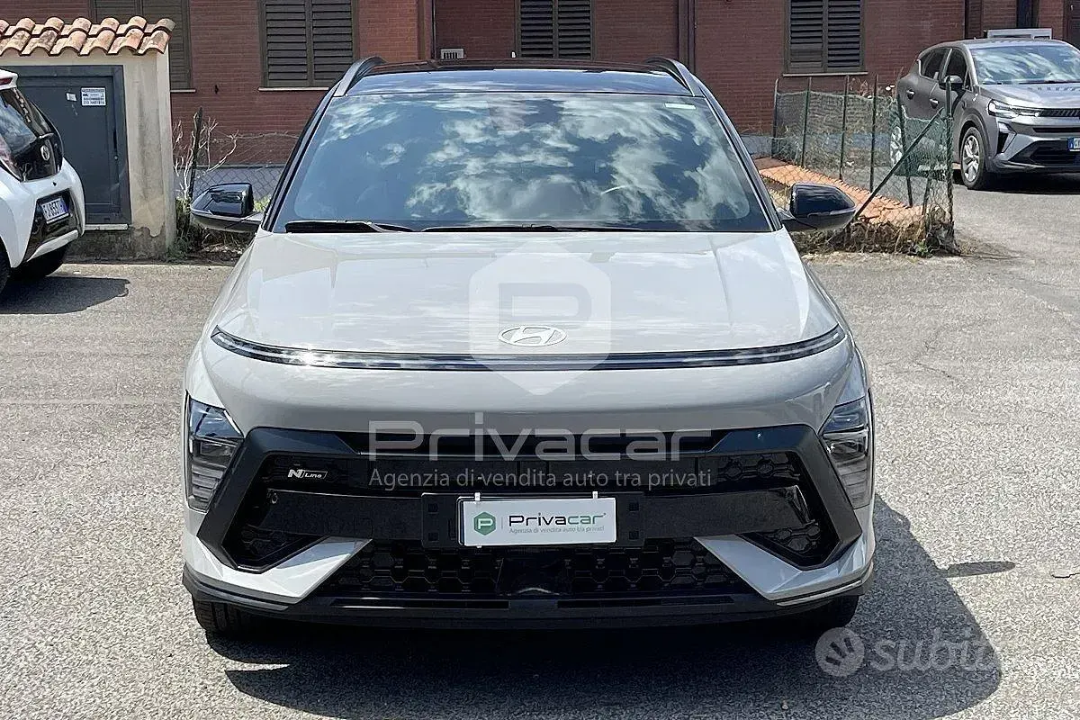 Usata Hyundai Kona N Line 105 CV (77 kW) 2024 Grigio SUV