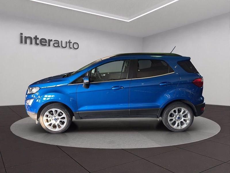 Usata Ford Ecosport Titanium S 125 CV (91 kW) 2021 Blu metallizzato SUV