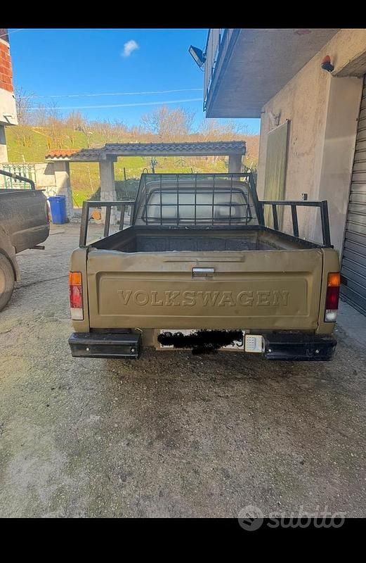 Usata VW Caddy 75 CV (55 kW) 1985 Verde Monovolume