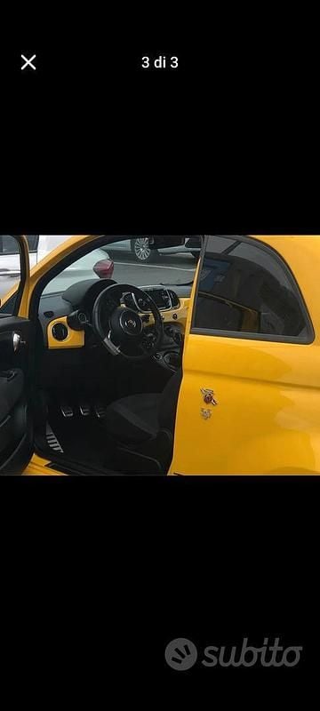 Usata Abarth 595 145 CV (106 kW) 2017 Giallo Coupé