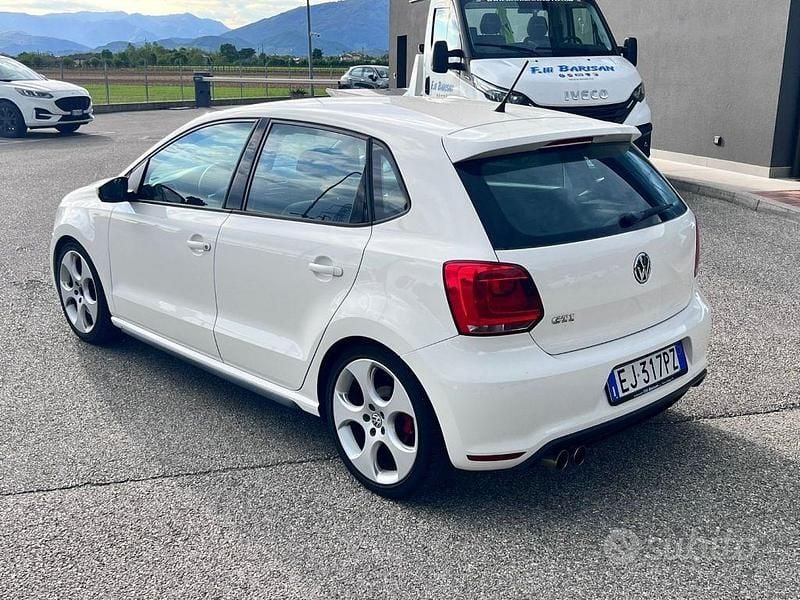 Usata VW Polo GTI 179 CV (131 kW) 2011 Bianco Utilitaria