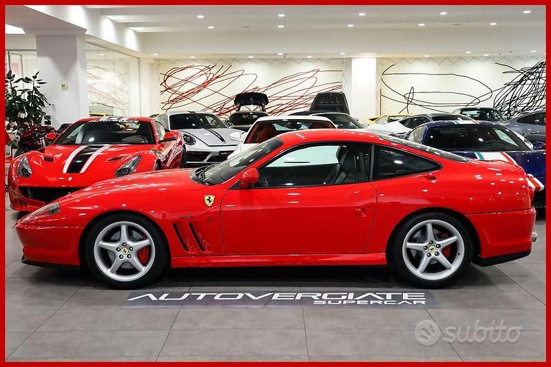 Usata Ferrari 550 485 CV (356 kW) 2001 Rosso Coupé
