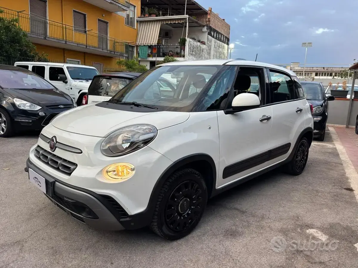 Usata Fiat 500L Cross 95 CV (69 kW) 2021 Bianco Monovolume