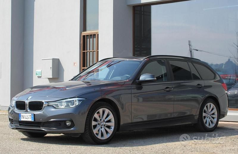 Usata BMW 316 Advantage 116 CV (85 kW) 2018 Grigio Station wagon