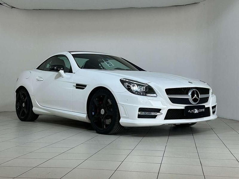 Usata Mercedes SLK250 Premium 204 CV (150 kW) 2015 Bianco Cabrio
