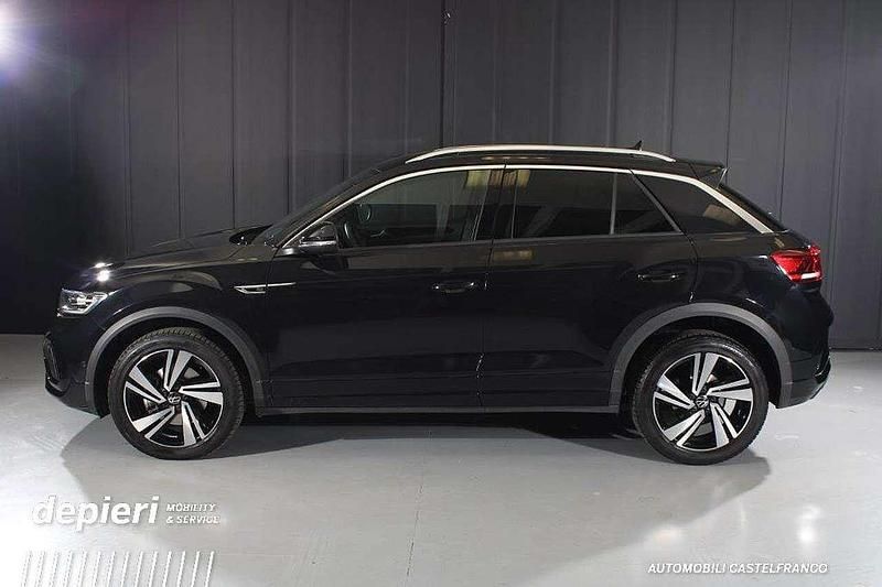 Usata VW T-Roc R-line 150 CV (110 kW) 2023 Nero SUV