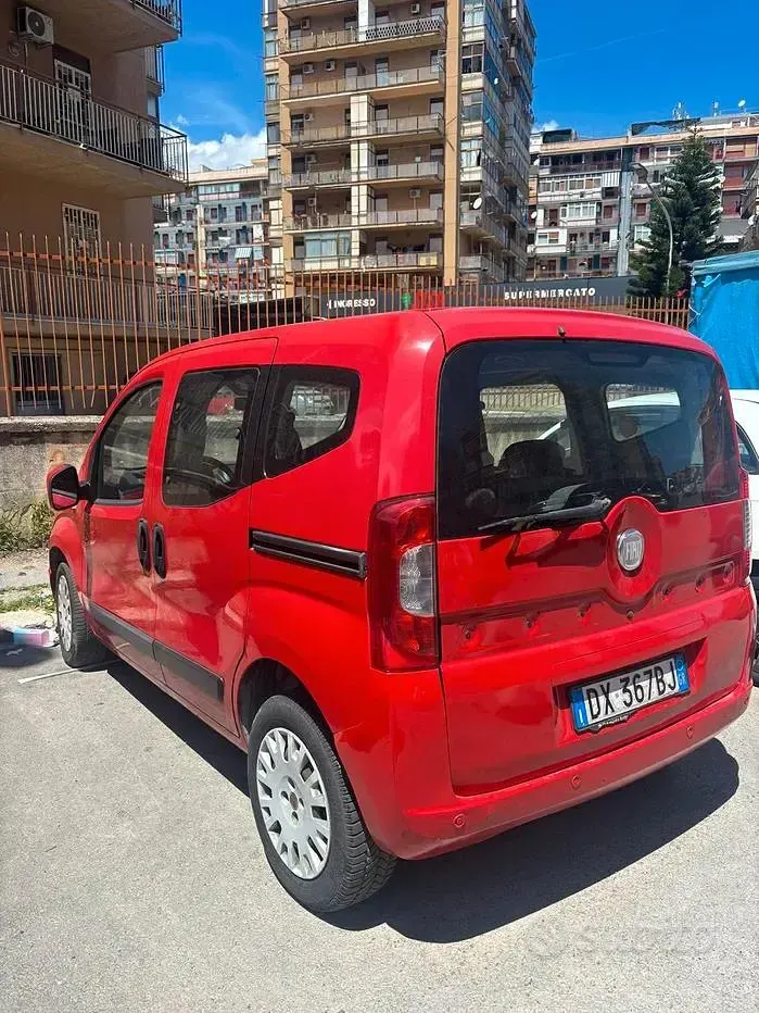 Usata Fiat Qubo Trekking 75 CV (55 kW) 2009 Rosso Monovolume