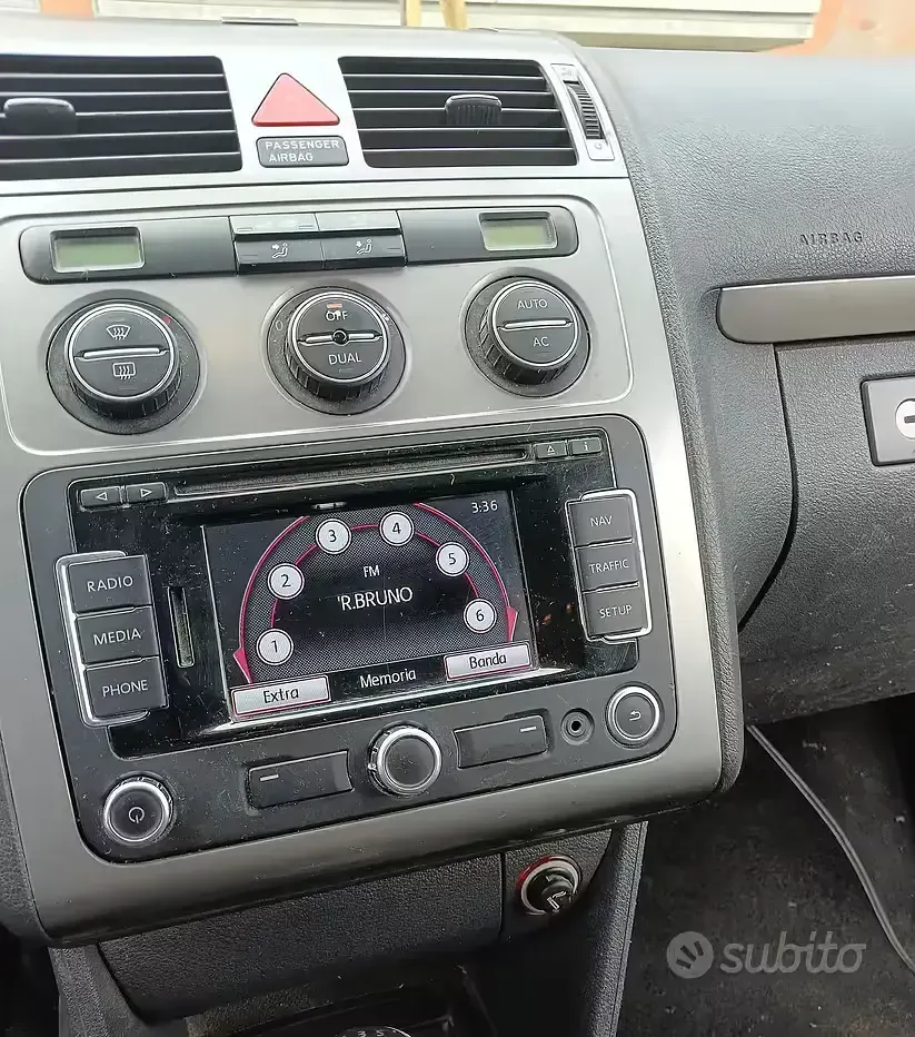 Usata VW Touran 150 CV (110 kW) 2009 Grigio Monovolume