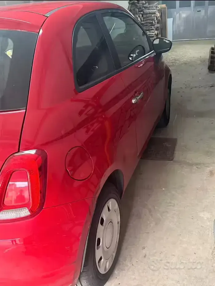 Usata Fiat 500 69 CV (50 kW) 2022 Rosso Berlina