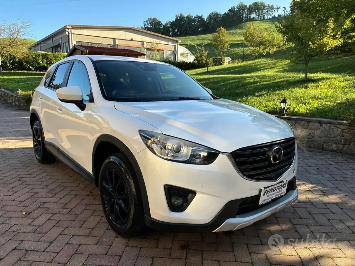 Usata Mazda CX-5 150 CV (110 kW) 2013 Bianco SUV