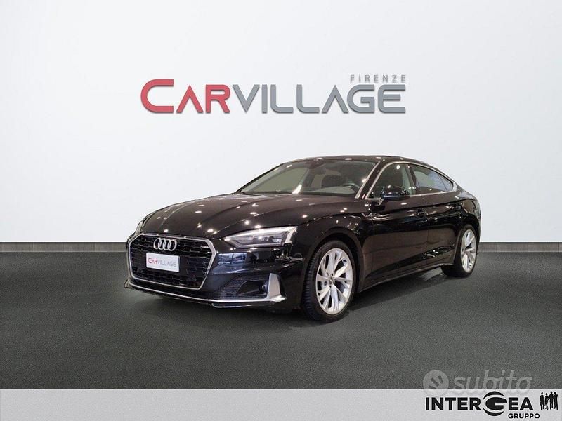 Nero Usata 2020 Audi A5 Sportback Advanced Plus Due volumi | 29.700 € (Buon prezzo) - Immagine 1/4