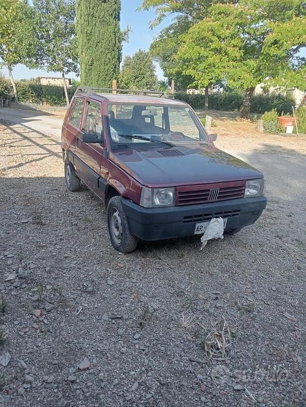Usata Fiat Panda 4x4 1993 Rosso Utilitaria