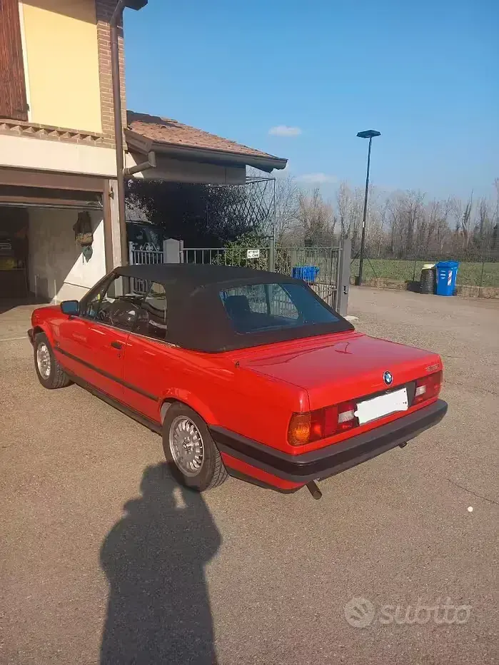 Usata BMW 318 116 CV (85 kW) 1992 Rosso Cabrio