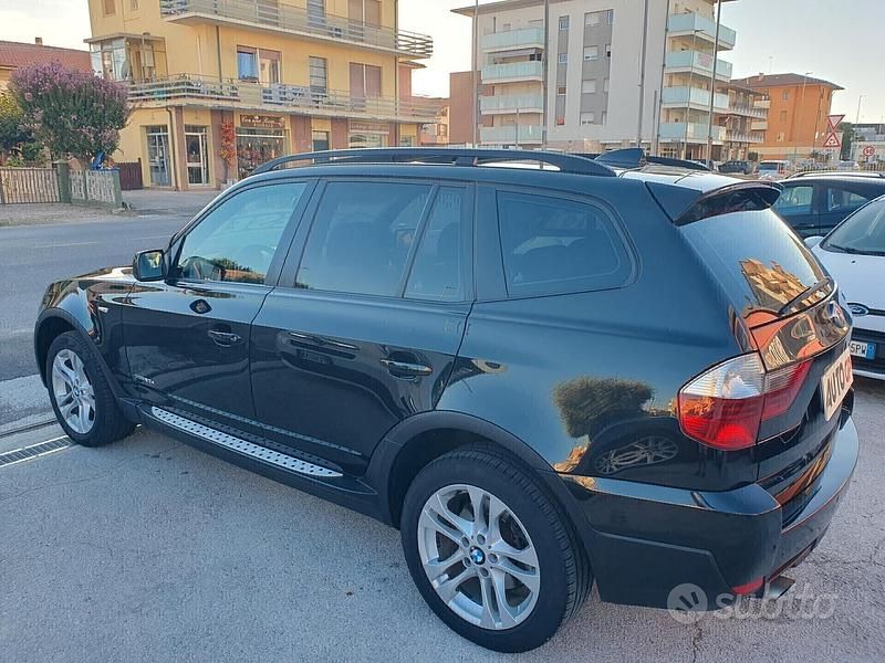 Usata BMW X3 177 CV (130 kW) 2009 Nero SUV