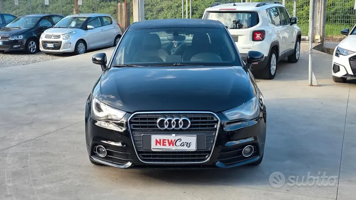 Usata Audi A1 S-Line 90 CV (66 kW) 2014 Nero Utilitaria