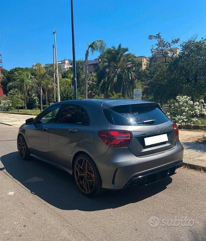 Usata Mercedes A45 AMG AMG 381 CV (280 kW) 2017 Grigio Berlina