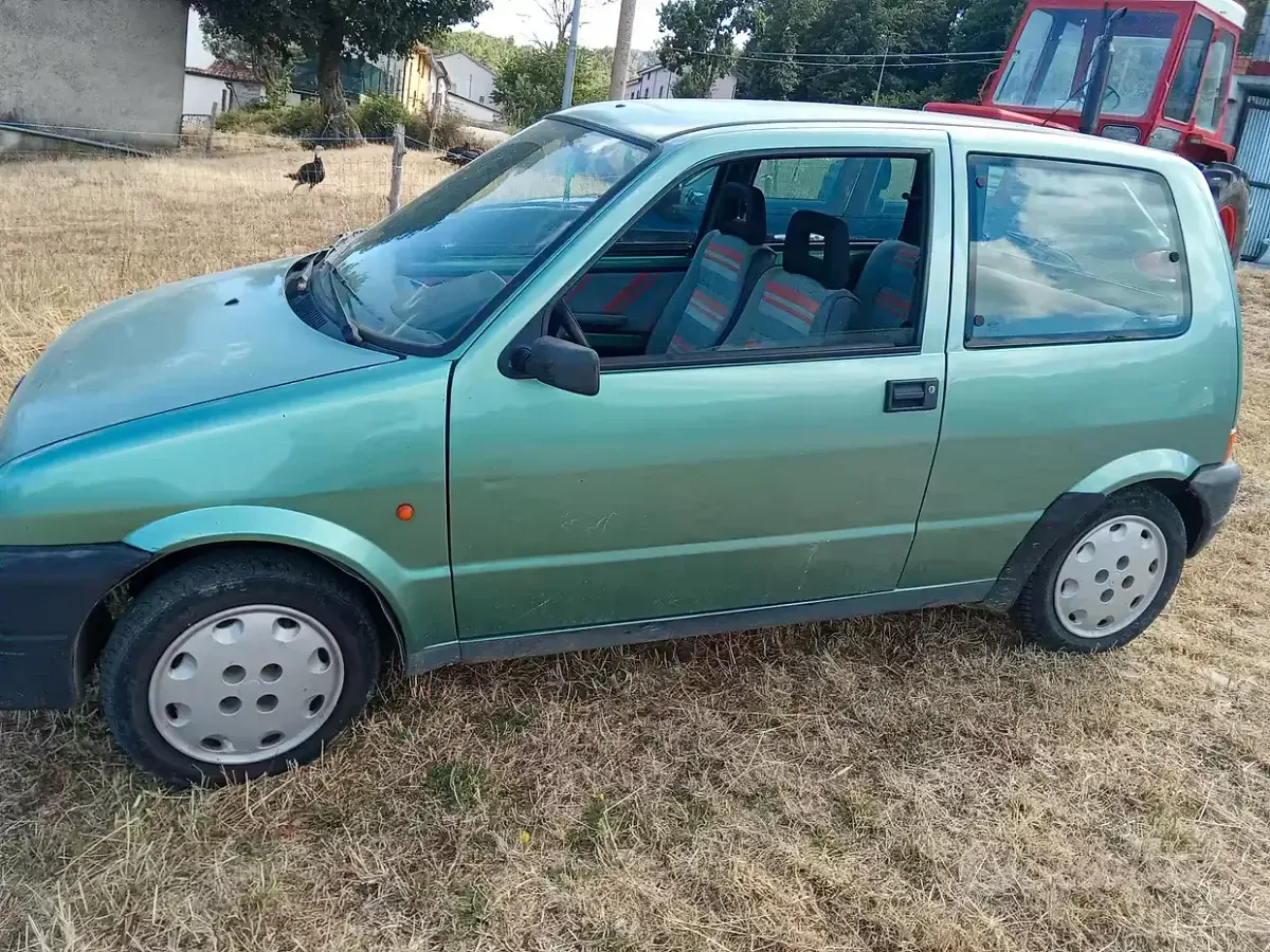 Usata Fiat 500 39 CV (28 kW) 1993 Verde Berlina