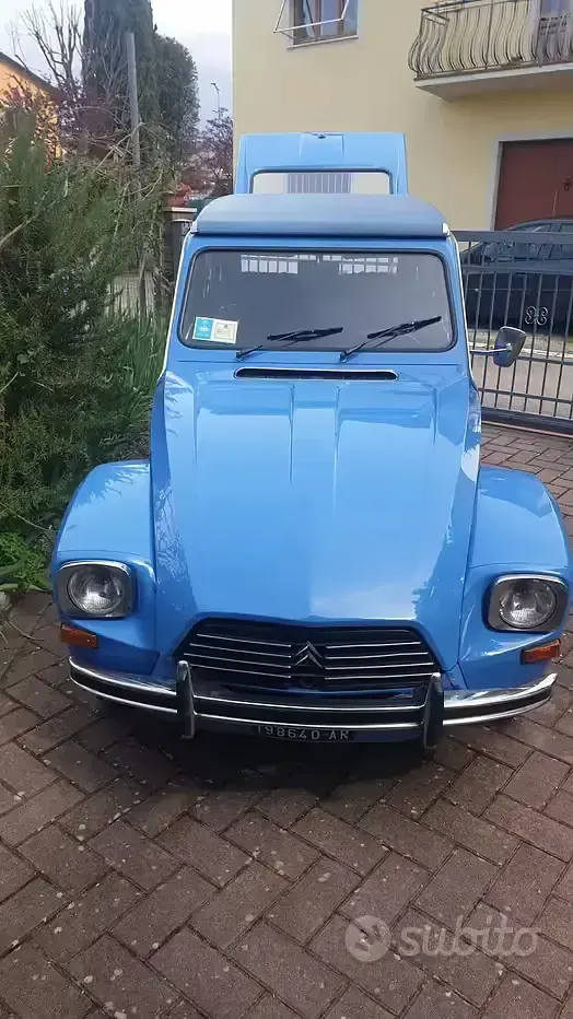 Usata Citroën Dyane 1970 Blu Berlina
