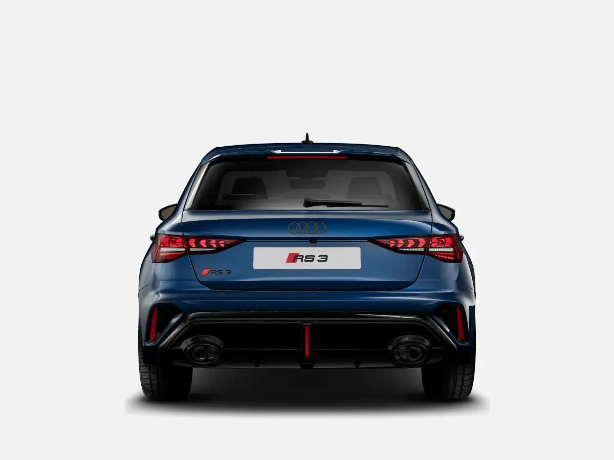 Nuova Audi RS3 Sportback Comfort 400 CV (294 kW) 2026 Blu ascari metallizzato Utilitaria