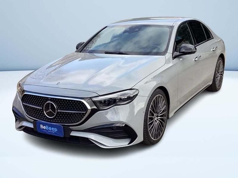 Usata Mercedes E220 Advanced Plus 197 CV (144 kW) 2024 Argento Berlina