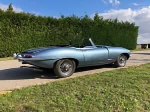 Usata Jaguar E-Type 269 CV (197 kW) 1964 Blu Cabrio