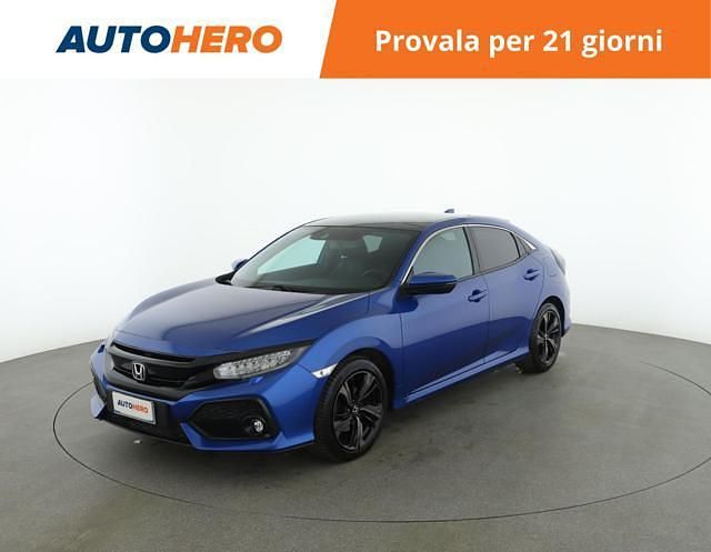 Blu/azzurro Usata 2017 Honda Civic Executive Tre volumi | 17.799 € (Buon prezzo) - Immagine 1/2