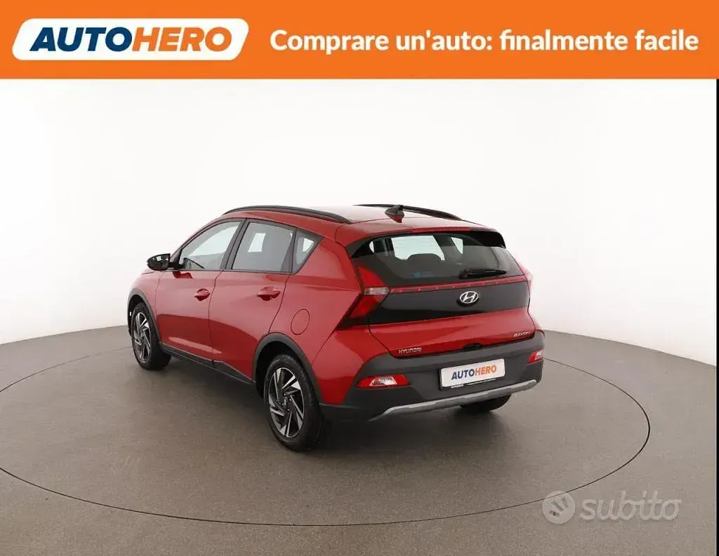 Usata Hyundai Bayon 84 CV (61 kW) 2022 Rosso SUV