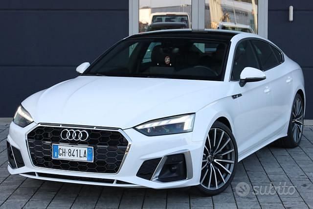 Occasion Audi A5 S-Line 204 ch (150 kW) 2022 Blanc Coupé
