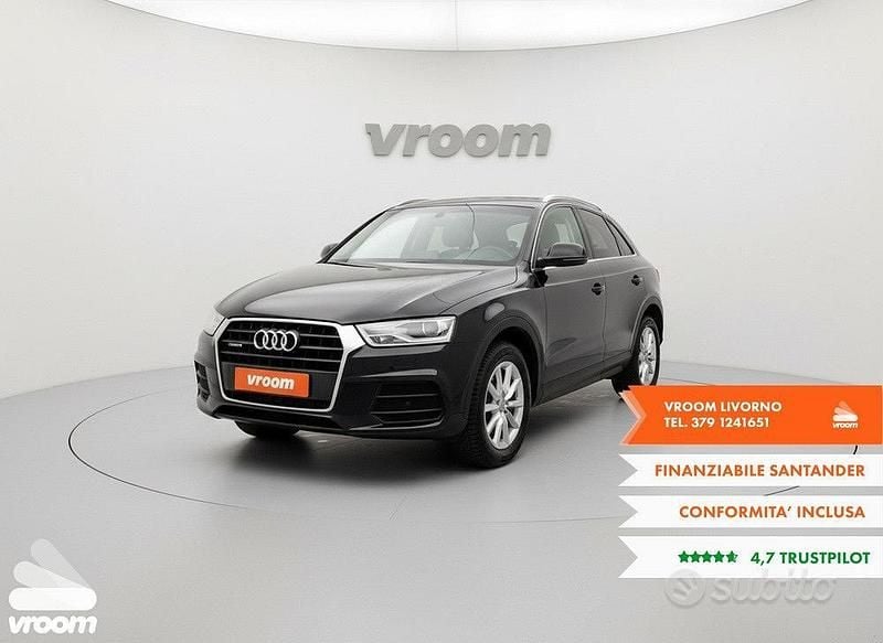 Usata Audi Q3 150 CV (110 kW) 2017 Nero SUV