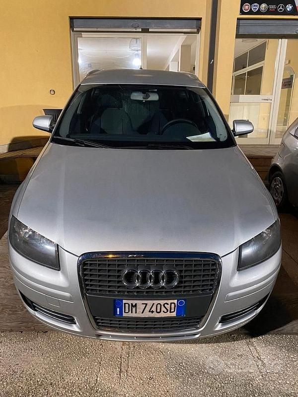 Usata Audi A3 140 CV (102 kW) 2007 Grigio Utilitaria