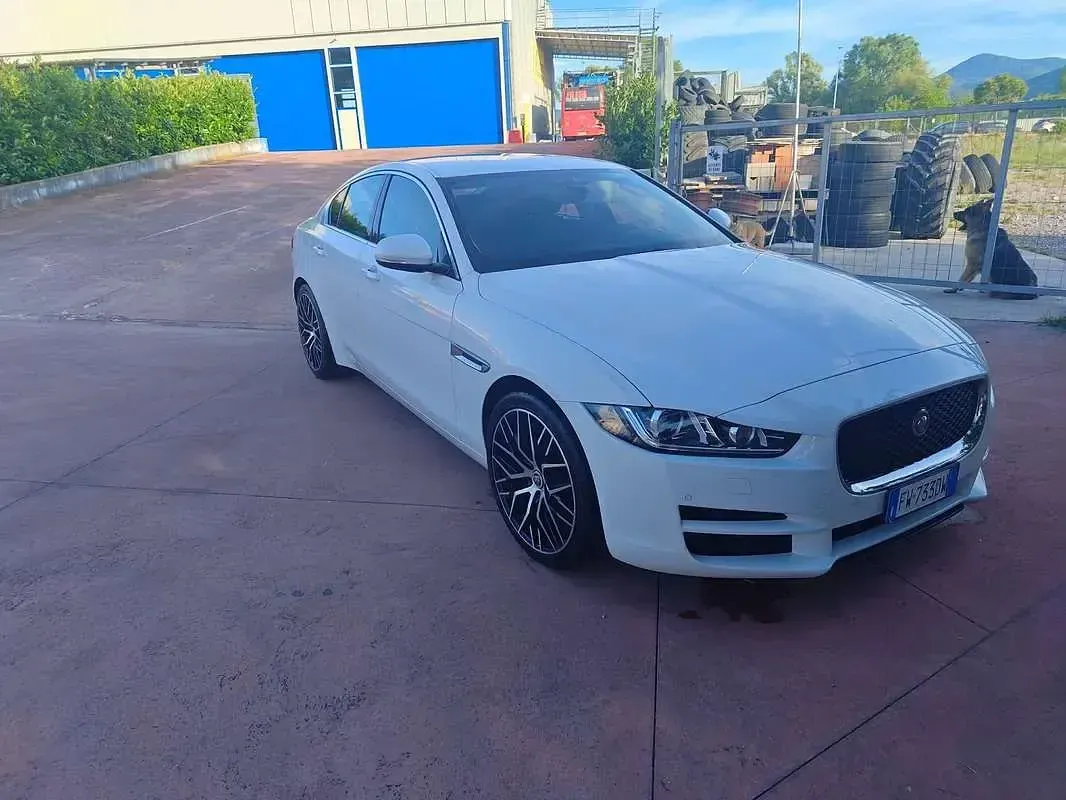 Usata Jaguar XE 200 CV (147 kW) 2019 Bianco Berlina