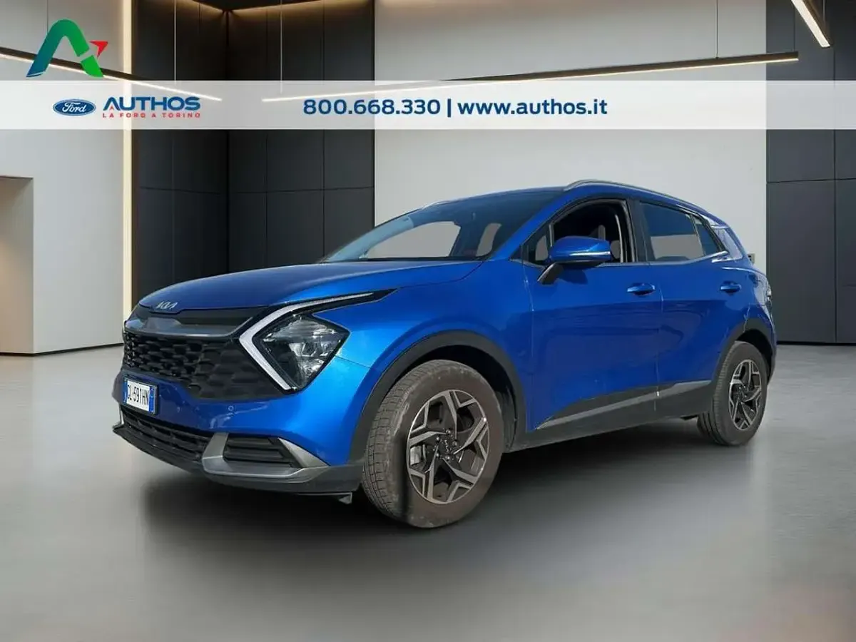 Usata Kia Sportage 150 CV (110 kW) 2022 Blu SUV