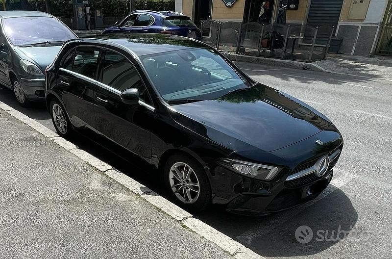 Usata Mercedes A180 2019 Nero Berlina
