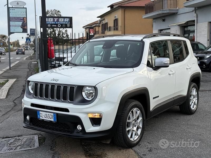 Bianco Usata 2022 Jeep Renegade Limited SUV | 15.900 € (Super prezzo) - Immagine 1/4