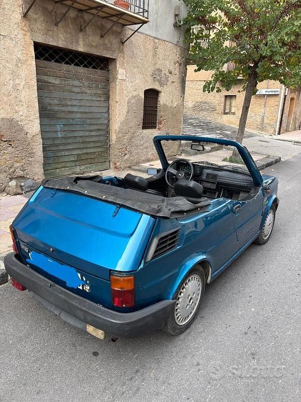 Usata Fiat 126 25 CV (18 kW) 1991 Blu Utilitaria