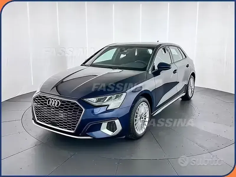 Brugt Audi A3 Advanced 150 HK (110 kW) 2022 Blå Sedan