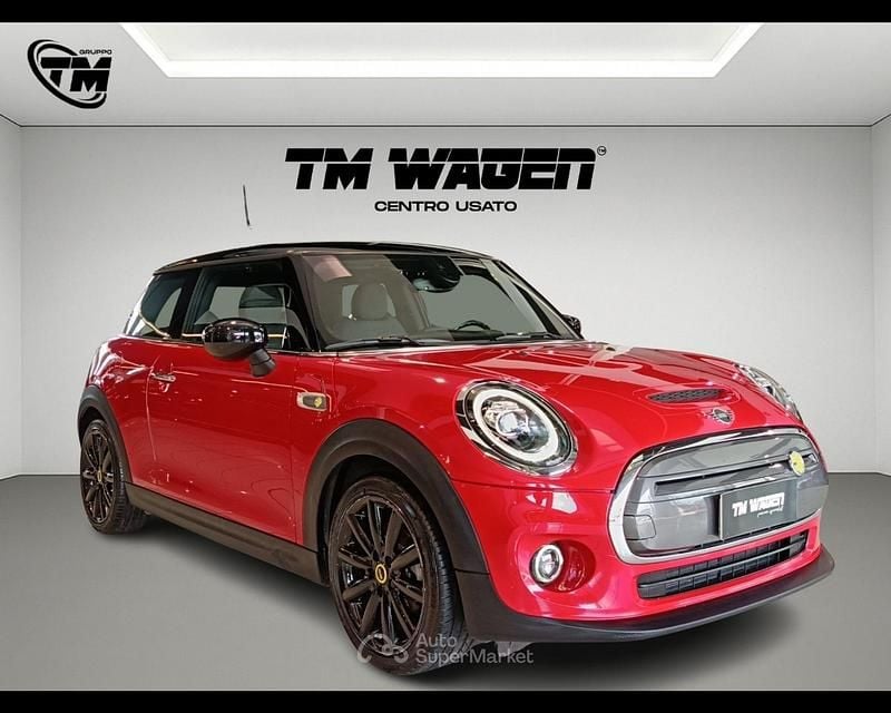Usata Mini Cooper SE 75 kW (102 CV) 2020 Rosso Utilitaria