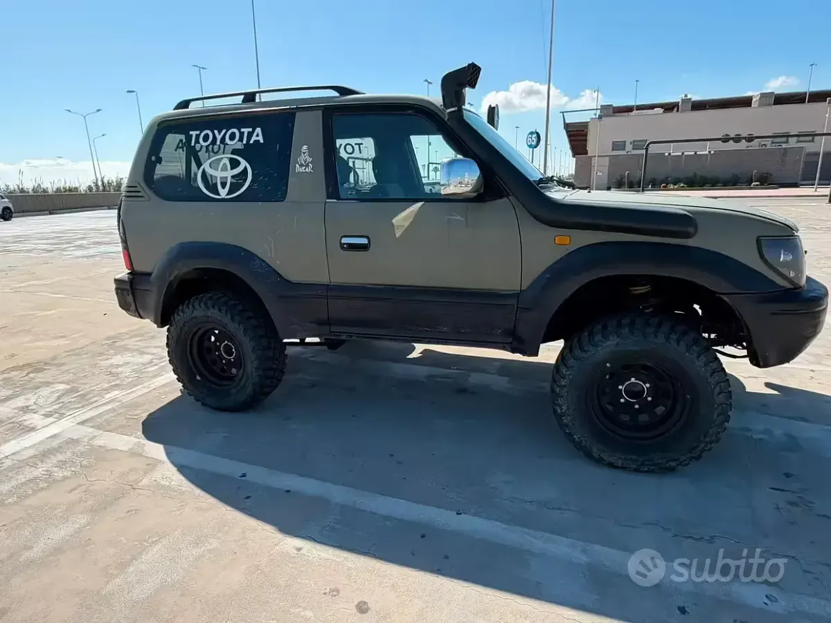 Gebraucht Toyota Land Cruiser 125 PS (91 kW) 1997 Grün SUV