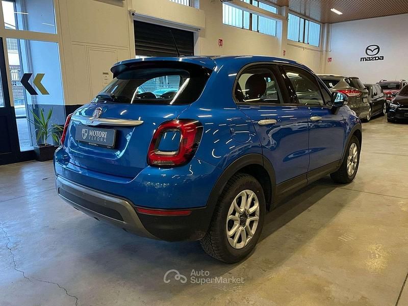 Usata Fiat 500 Cross 95 CV (69 kW) 2018 Blu/azzurro Station wagon