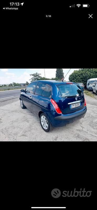 Usata Lancia Ypsilon 2004 Blu Utilitaria