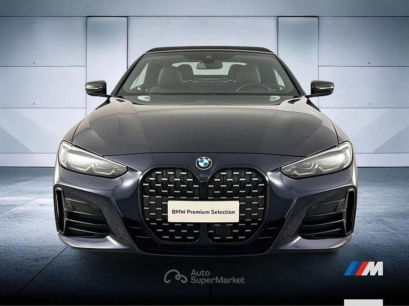 Usata BMW 440 Cabriolet Efficient Dynamics 340 CV (250 kW) 2024 Blu Cabrio