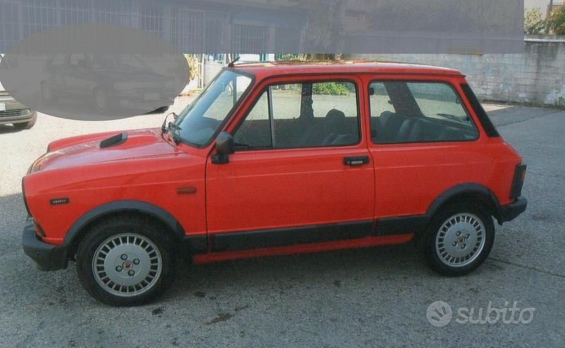 Usata Autobianchi A112 1981 Rosso Utilitaria