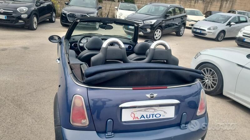 Usata Mini Cooper Cabriolet 116 CV (85 kW) 2006 Blu Cabrio