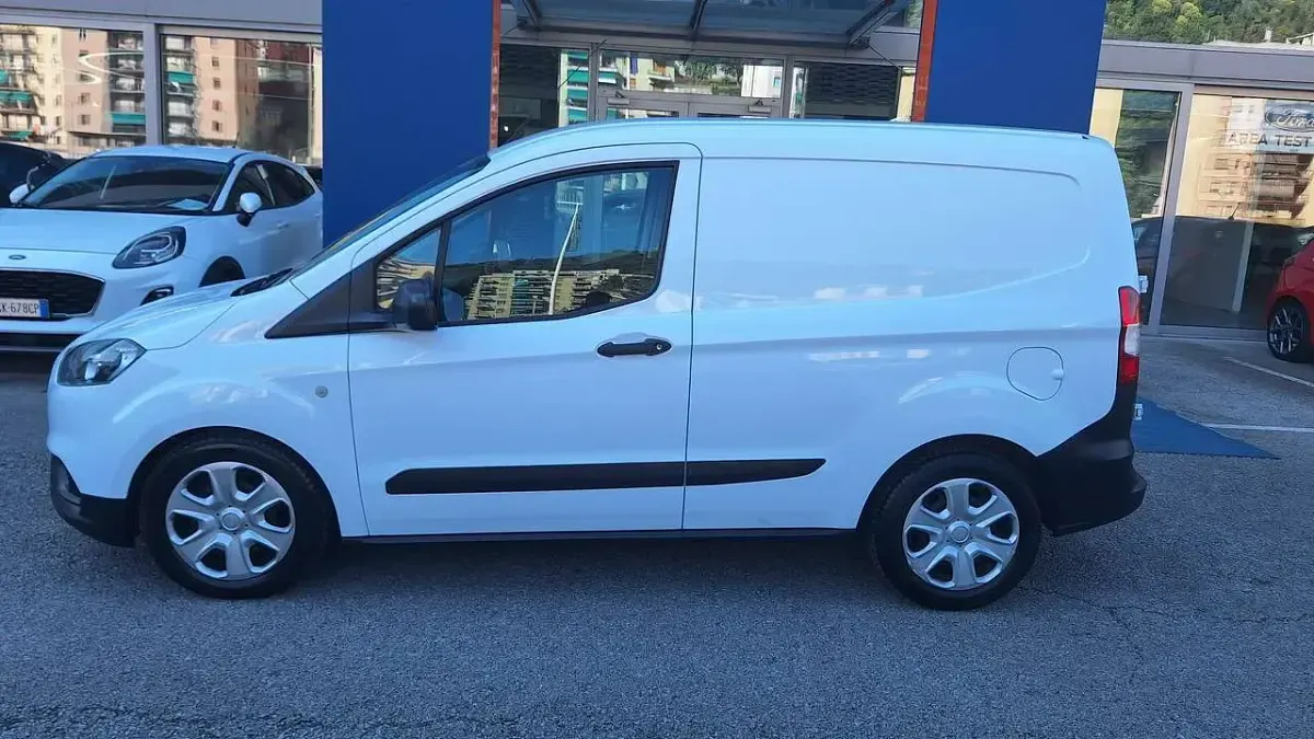 Usata Ford Transit 101 CV (74 kW) 2020 Frozen white Furgone
