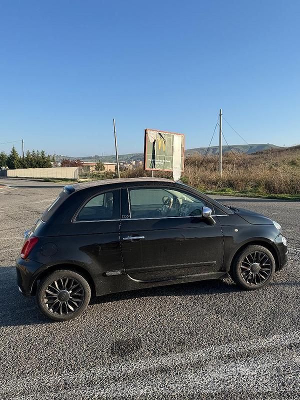 Usata Fiat 500 2010 Nero Cabrio