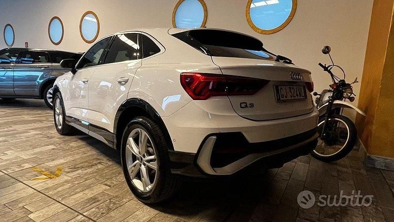 Usata Audi Q3 S-Line 150 CV (110 kW) 2022 Bianco SUV