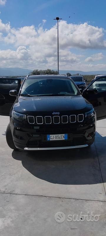 Usata Jeep Compass 130 CV (95 kW) 2021 Nero SUV