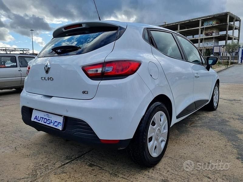 Usata Renault Clio IV 75 CV (55 kW) 2013 Bianco Berlina