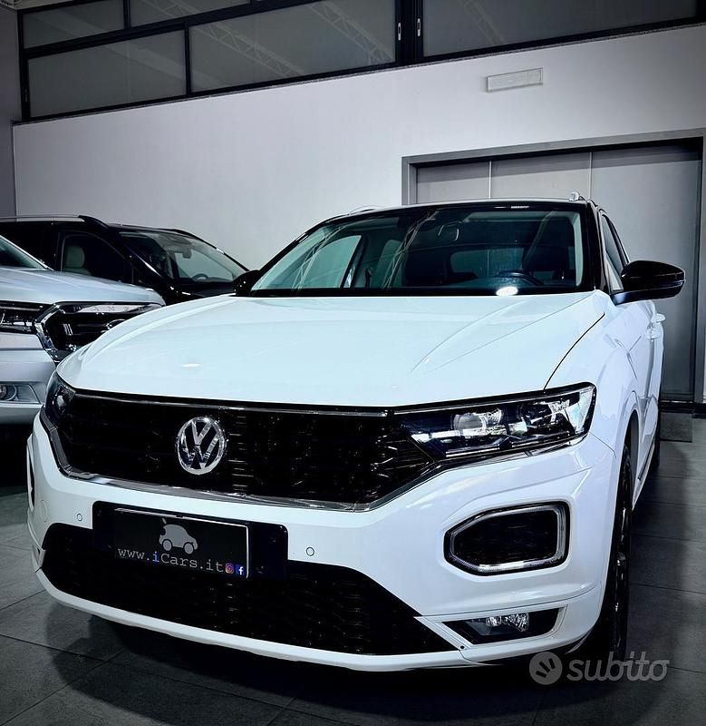 Usata VW T-Roc Advance 116 CV (85 kW) 2018 Bianco SUV